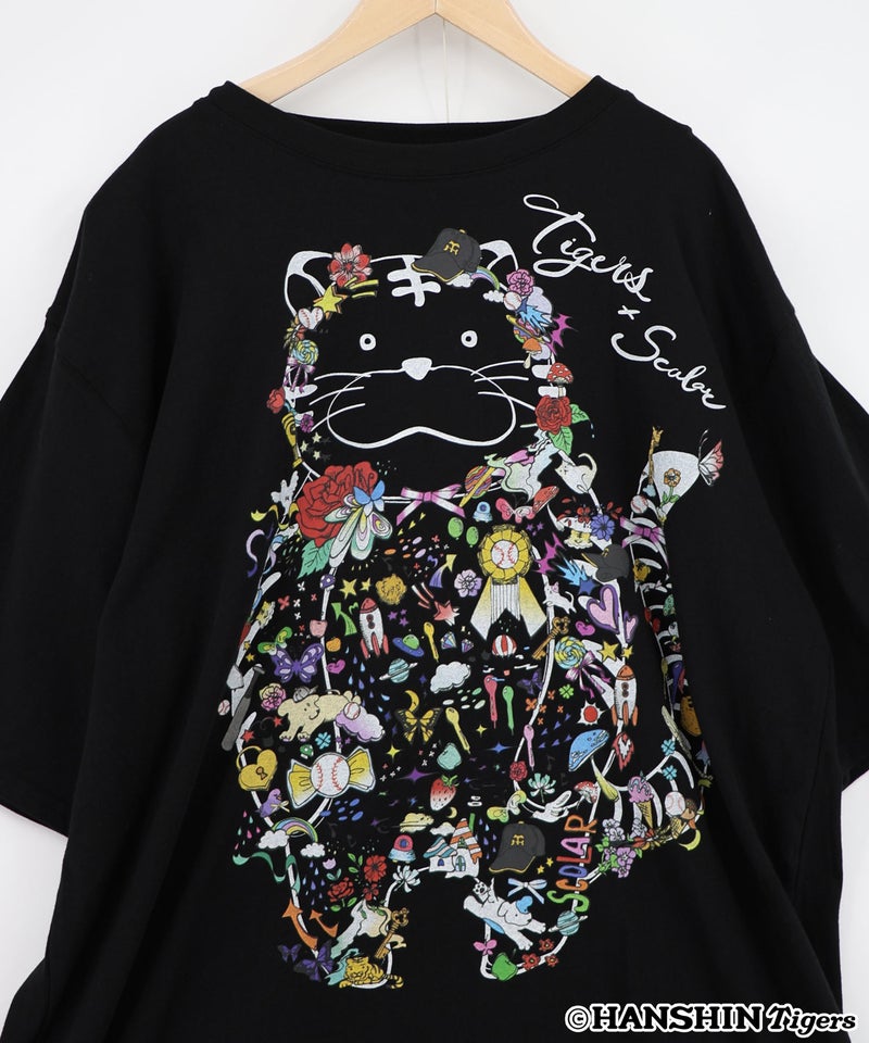 阪神タイガース×ScoLar コラージュ柄Tシャツ-16