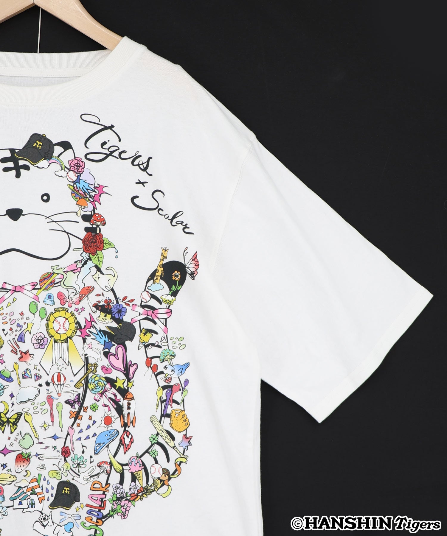 462029：阪神タイガース×ScoLar コラージュ柄Tシャツの通販-ScoLar