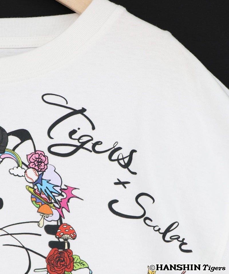 阪神タイガース×ScoLar コラージュ柄Tシャツ-19