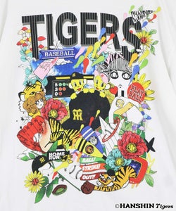 阪神タイガース×ScoLar スカラーと阪神タイガースMIXした柄Tシャツ-13