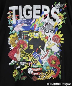 阪神タイガース×ScoLar スカラーと阪神タイガースMIXした柄Tシャツ-16
