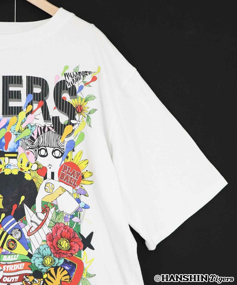 阪神タイガース×ScoLar スカラーと阪神タイガースMIXした柄Tシャツ-18