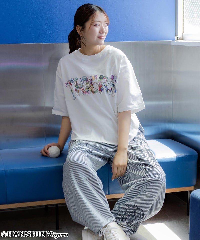 阪神タイガース×ScoLar ロゴ柄Ｔシャツ-2