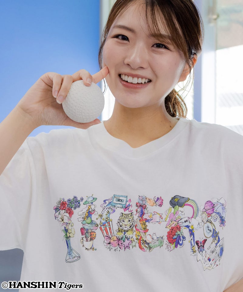 阪神タイガース×ScoLar ロゴ柄Ｔシャツ-5
