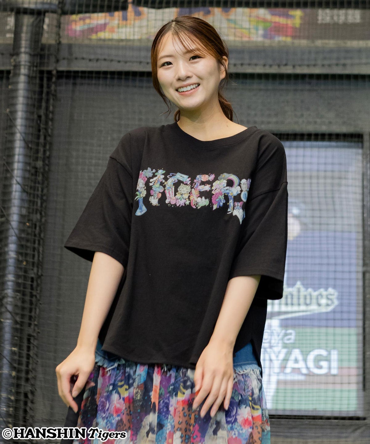 阪神タイガース×ScoLar ロゴ柄Ｔシャツ-7