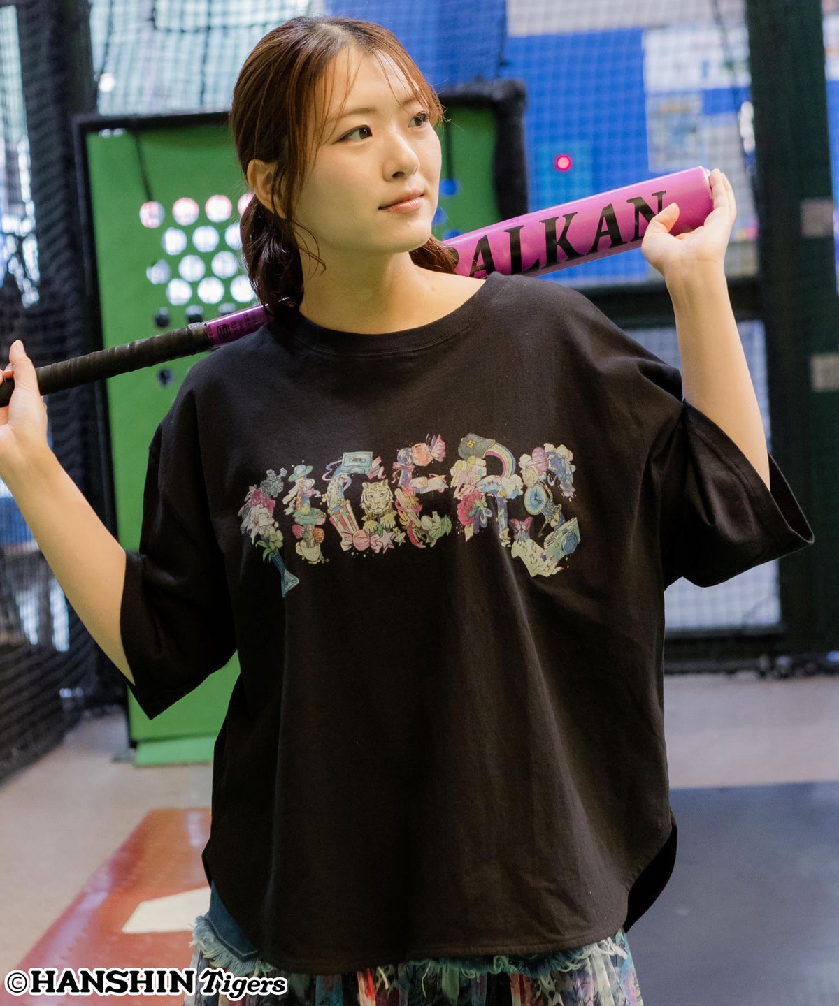 阪神タイガース×ScoLar ロゴ柄Ｔシャツ-8