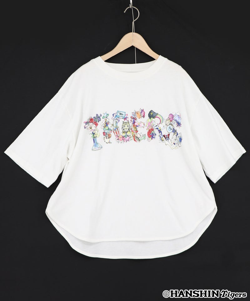 阪神タイガース×ScoLar ロゴ柄Ｔシャツ-12
