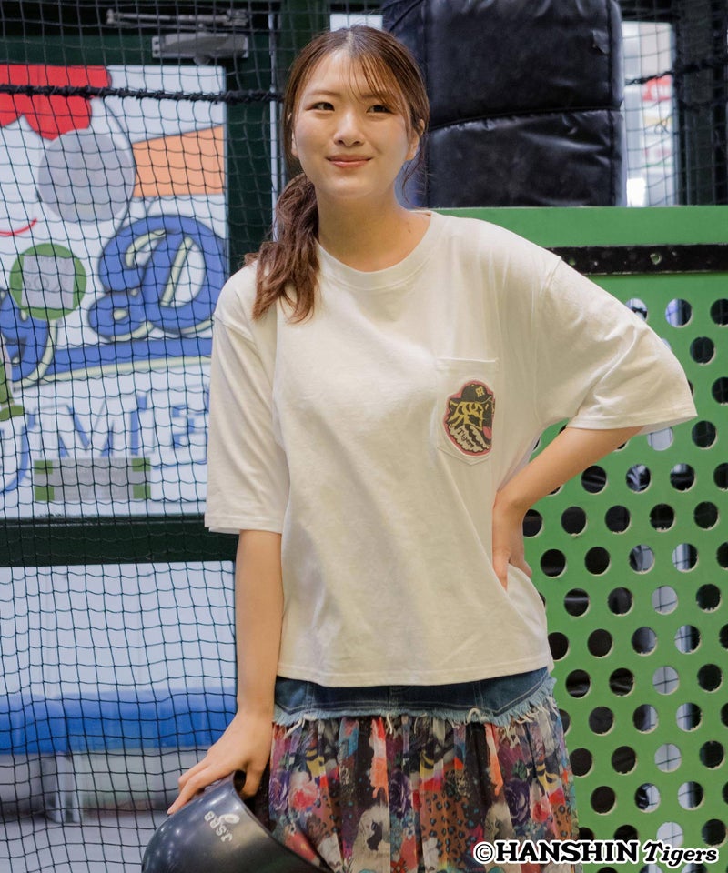 阪神タイガース×ScoLar アップリケ刺繍Tシャツ-4