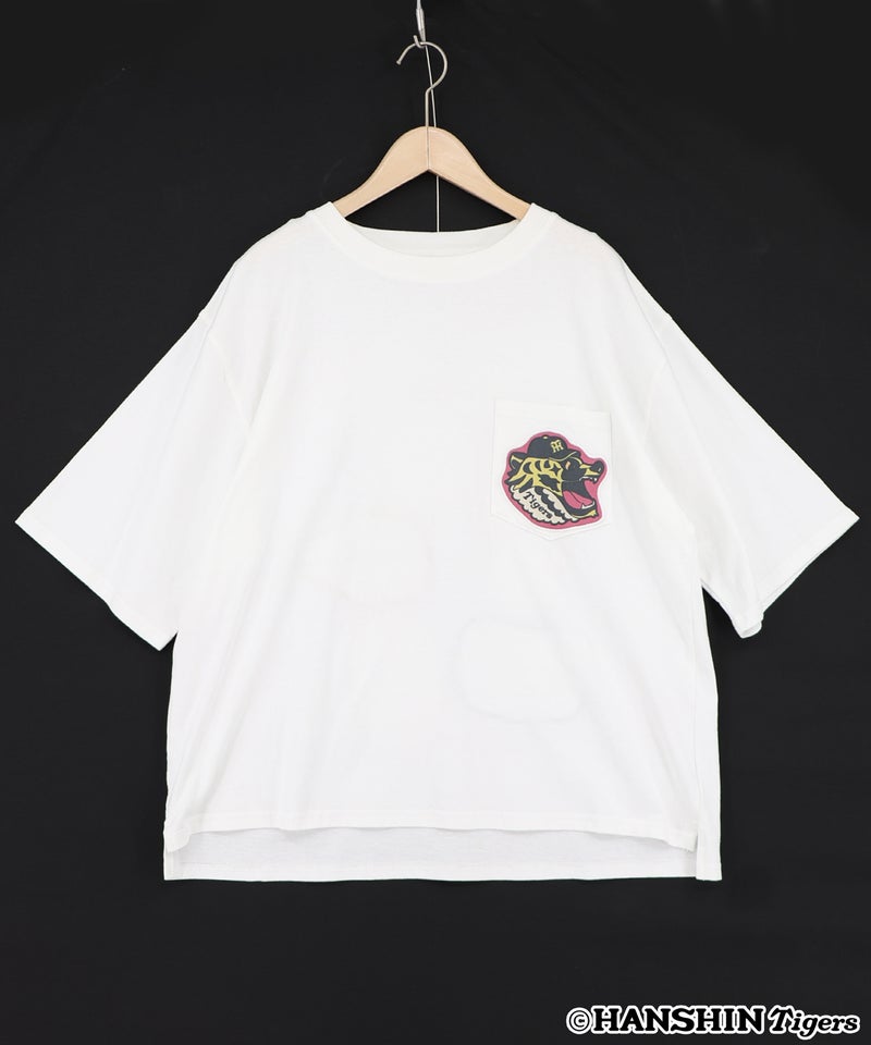 阪神タイガース×ScoLar アップリケ刺繍Tシャツ-16