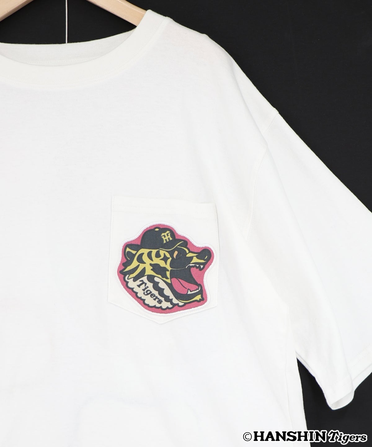 阪神タイガース×ScoLar アップリケ刺繍Tシャツ-17