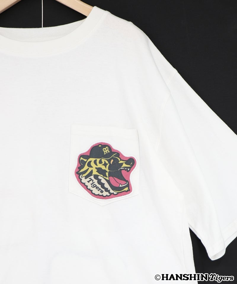 阪神タイガース×ScoLar アップリケ刺繍Tシャツ-17