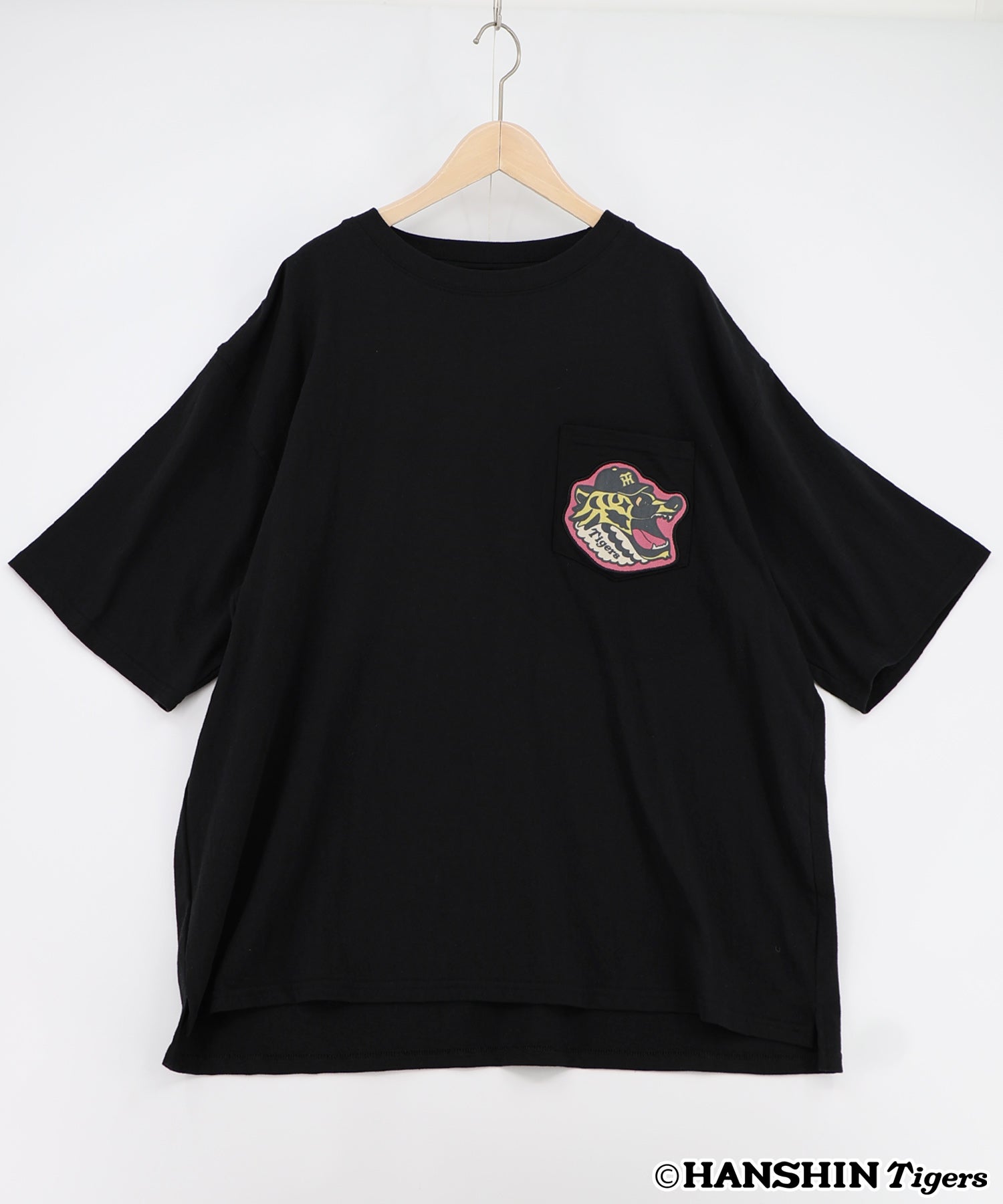 462025：阪神タイガース×ScoLar アップリケ刺繍Tシャツの通販-ScoLar