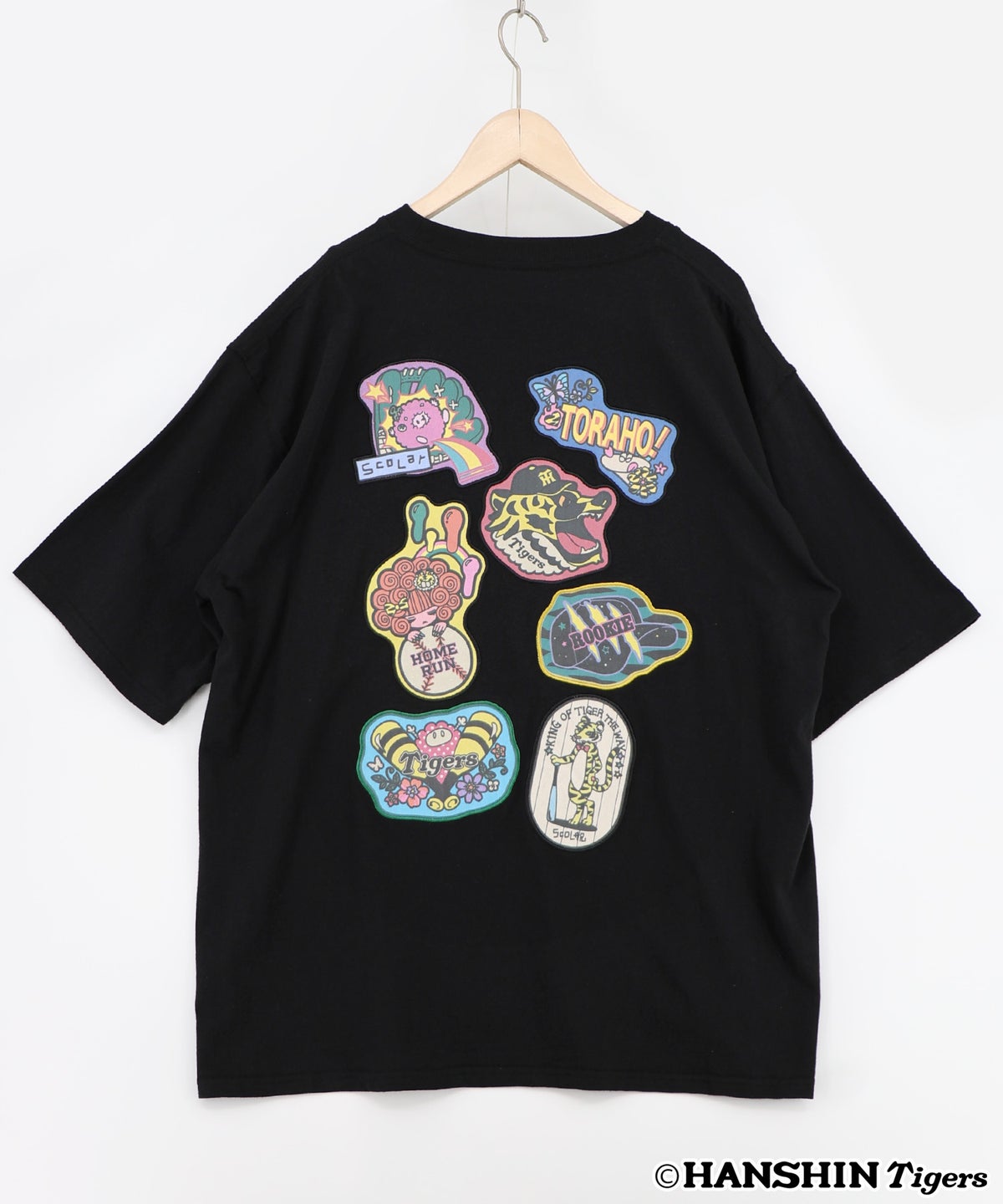 阪神タイガース×ScoLar アップリケ刺繍Tシャツ-22