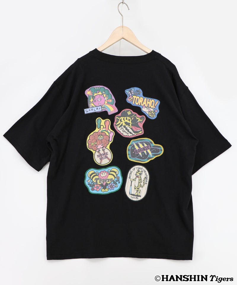 阪神タイガース×ScoLar アップリケ刺繍Tシャツ-22