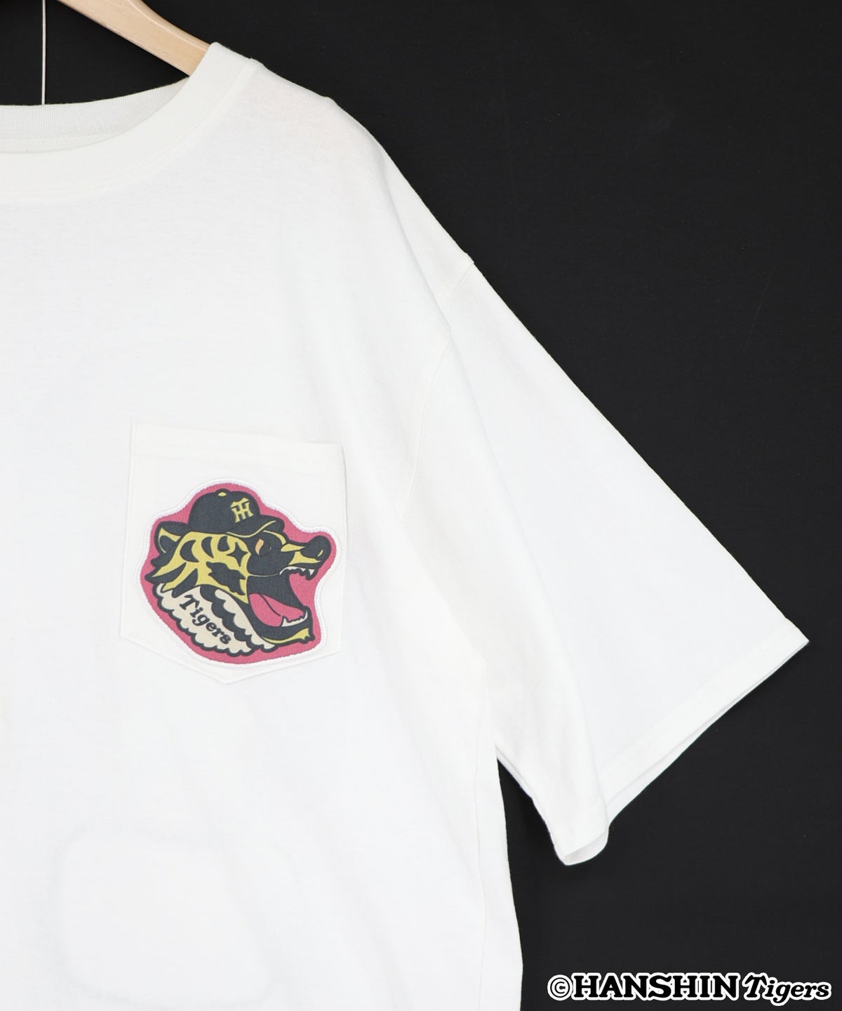 阪神タイガース×ScoLar アップリケ刺繍Tシャツ-25