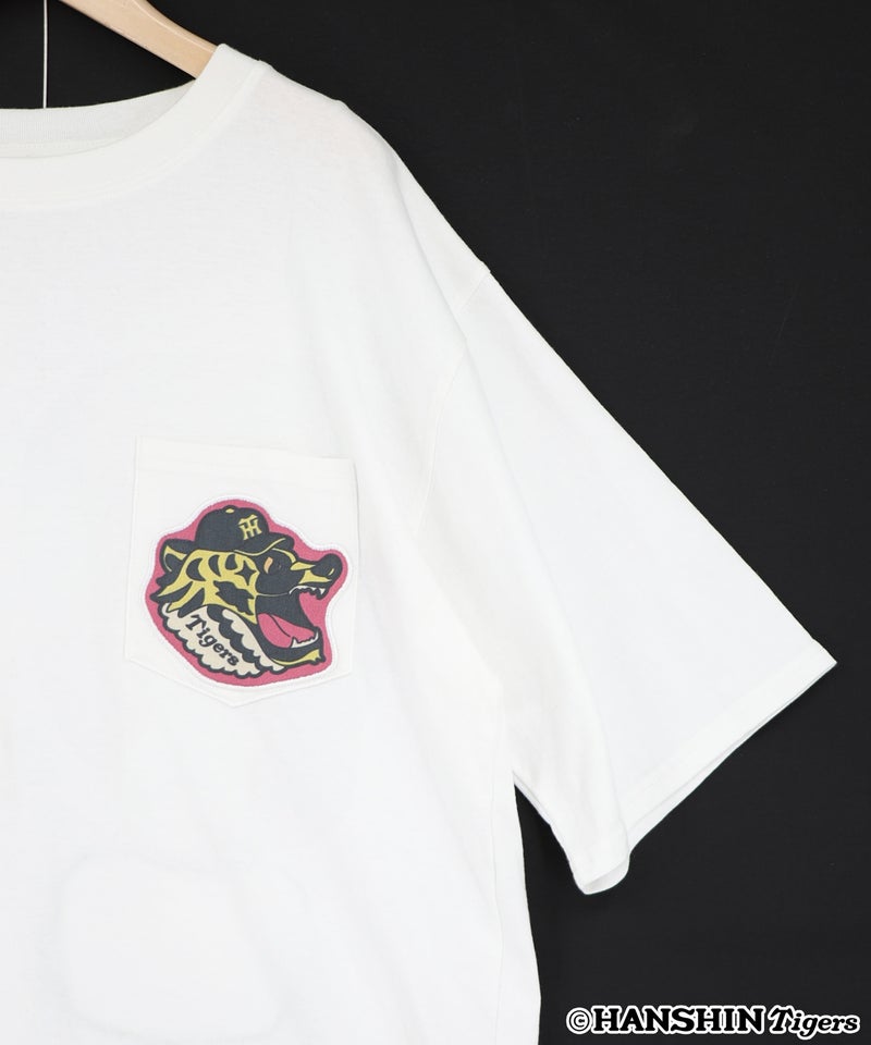 阪神タイガース×ScoLar アップリケ刺繍Tシャツ-25
