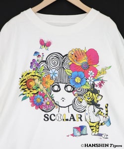 阪神タイガース×ScoLar スカラー花柄ｘちいさなトラのこども柄Ｔシャツ-17