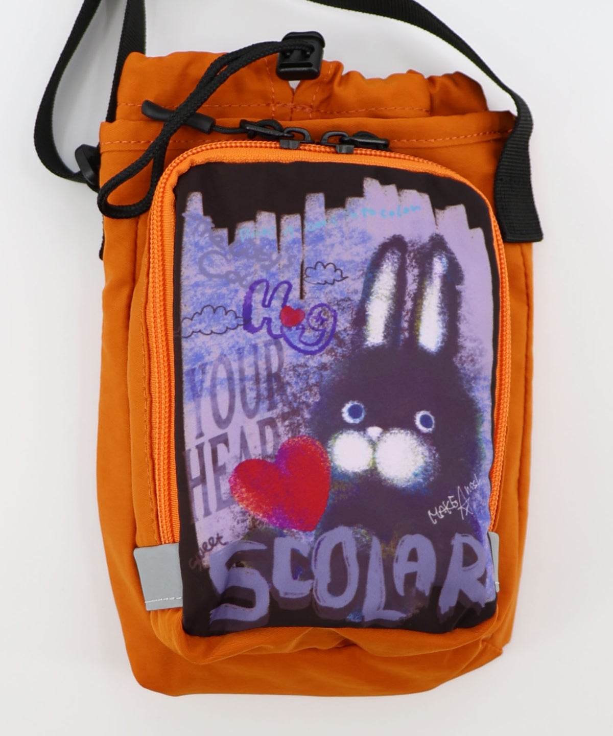 もこもこラビル柄 保冷・撥水ナイロンボトルホルダー-11