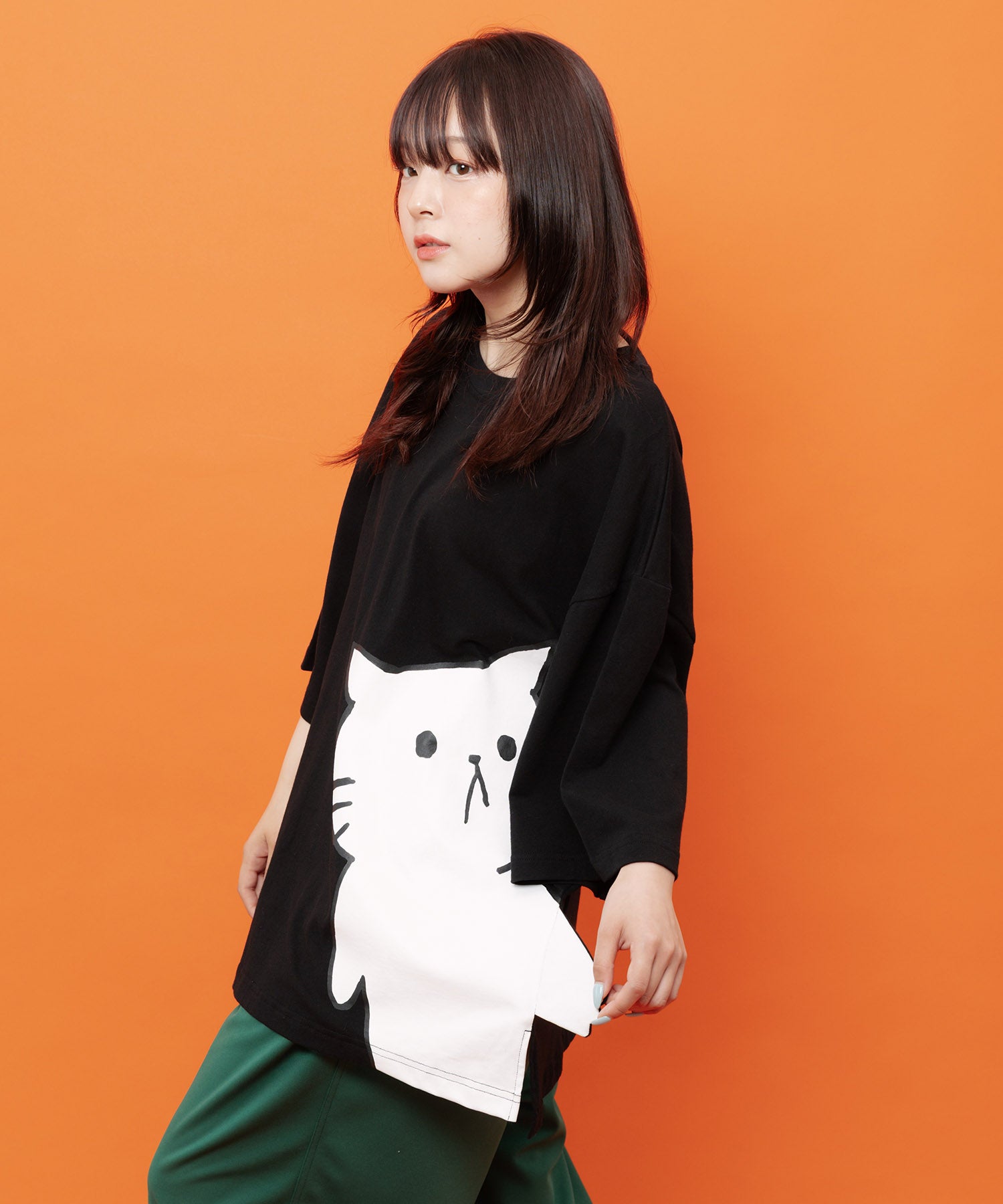 362131：おててつなぎ ネコorラビルTシャツの通販-ScoLar