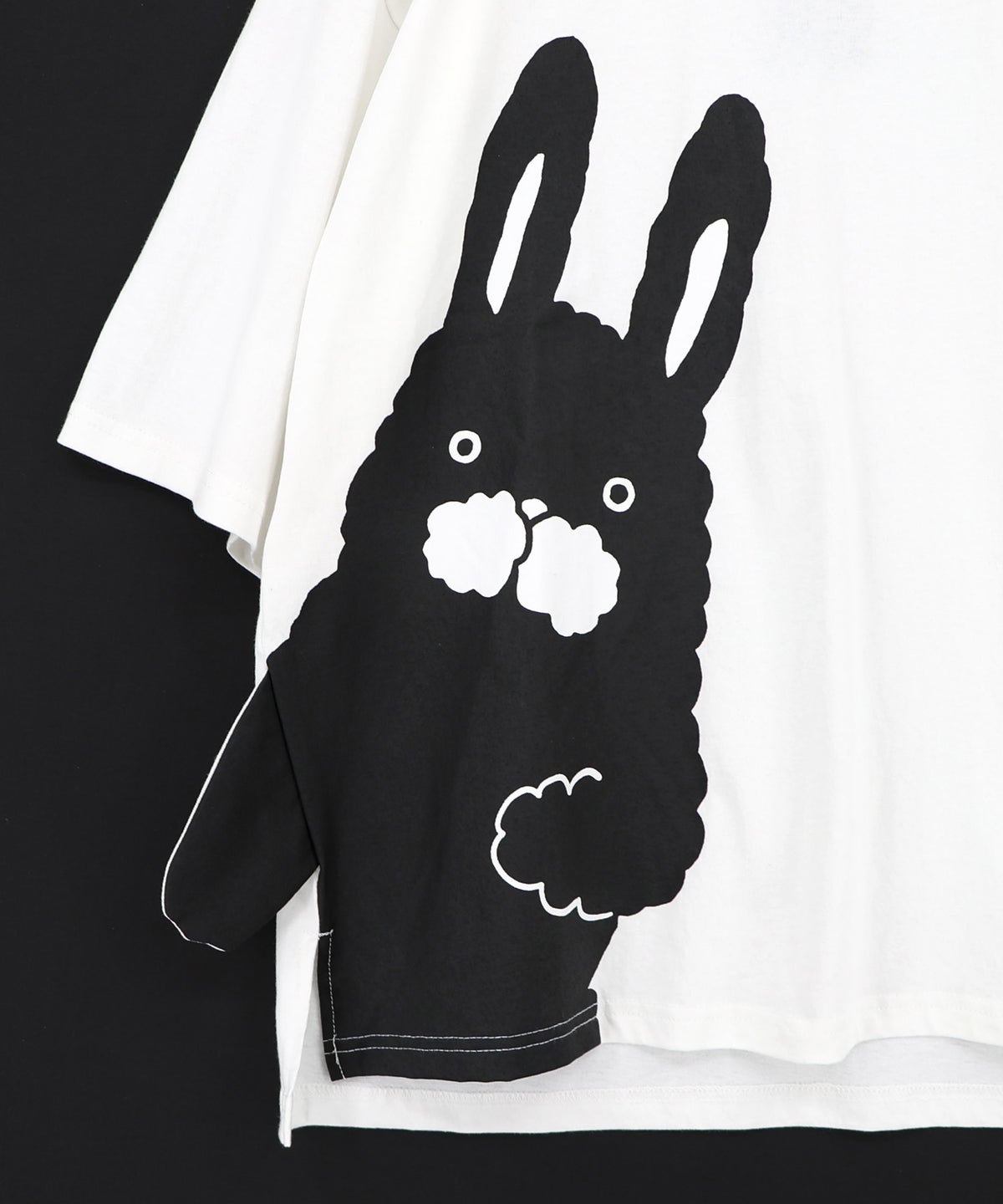 おててつなぎ ネコorラビルTシャツ-14