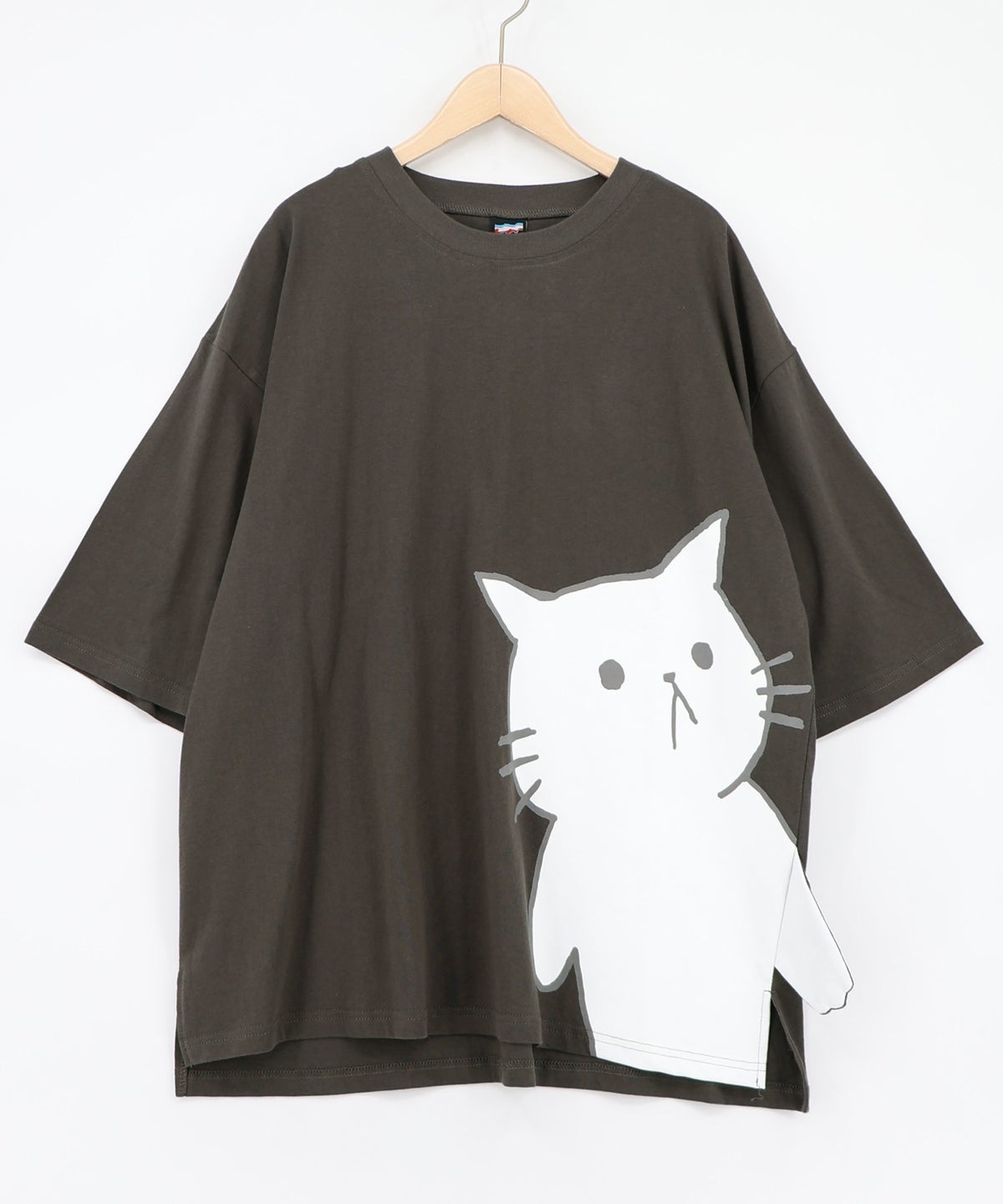 おててつなぎ ネコorラビルTシャツ-15