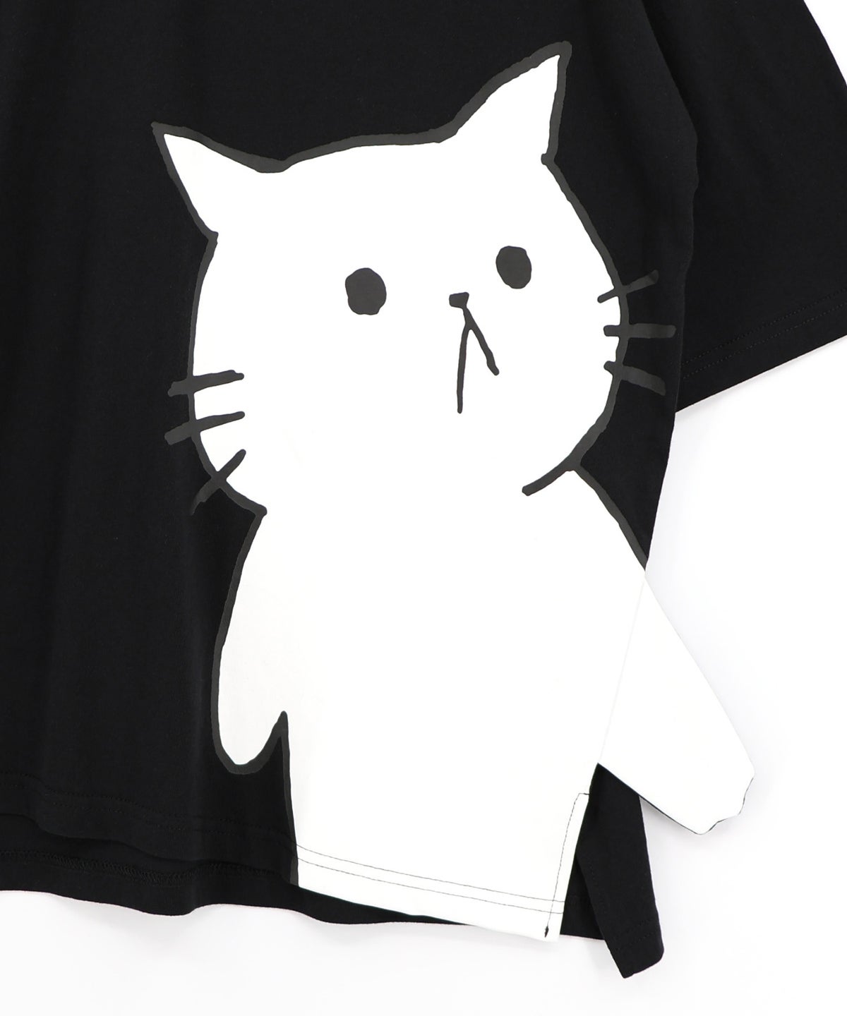 おててつなぎ ネコorラビルTシャツ-18