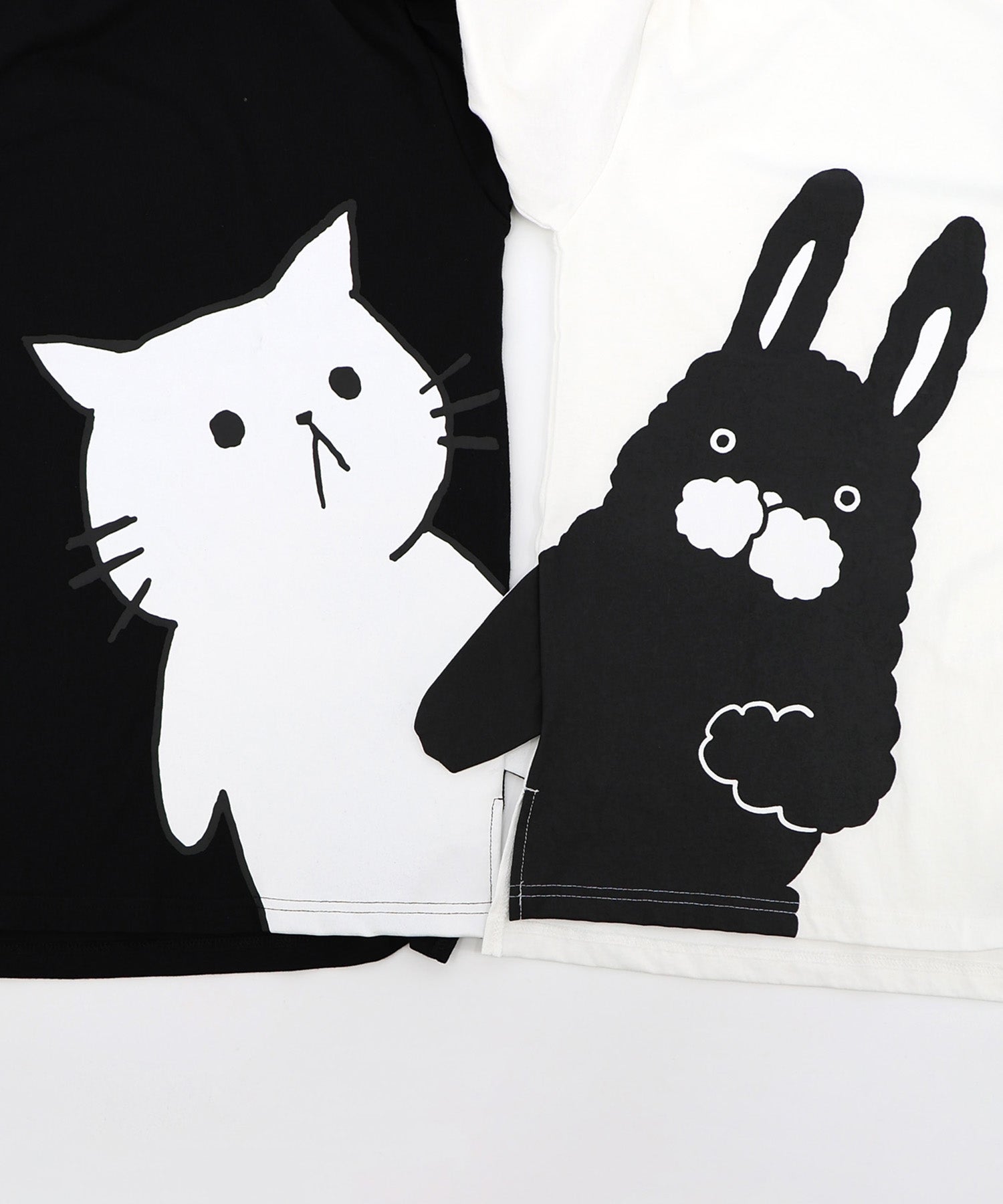 362131：おててつなぎ ネコorラビルTシャツの通販-ScoLar