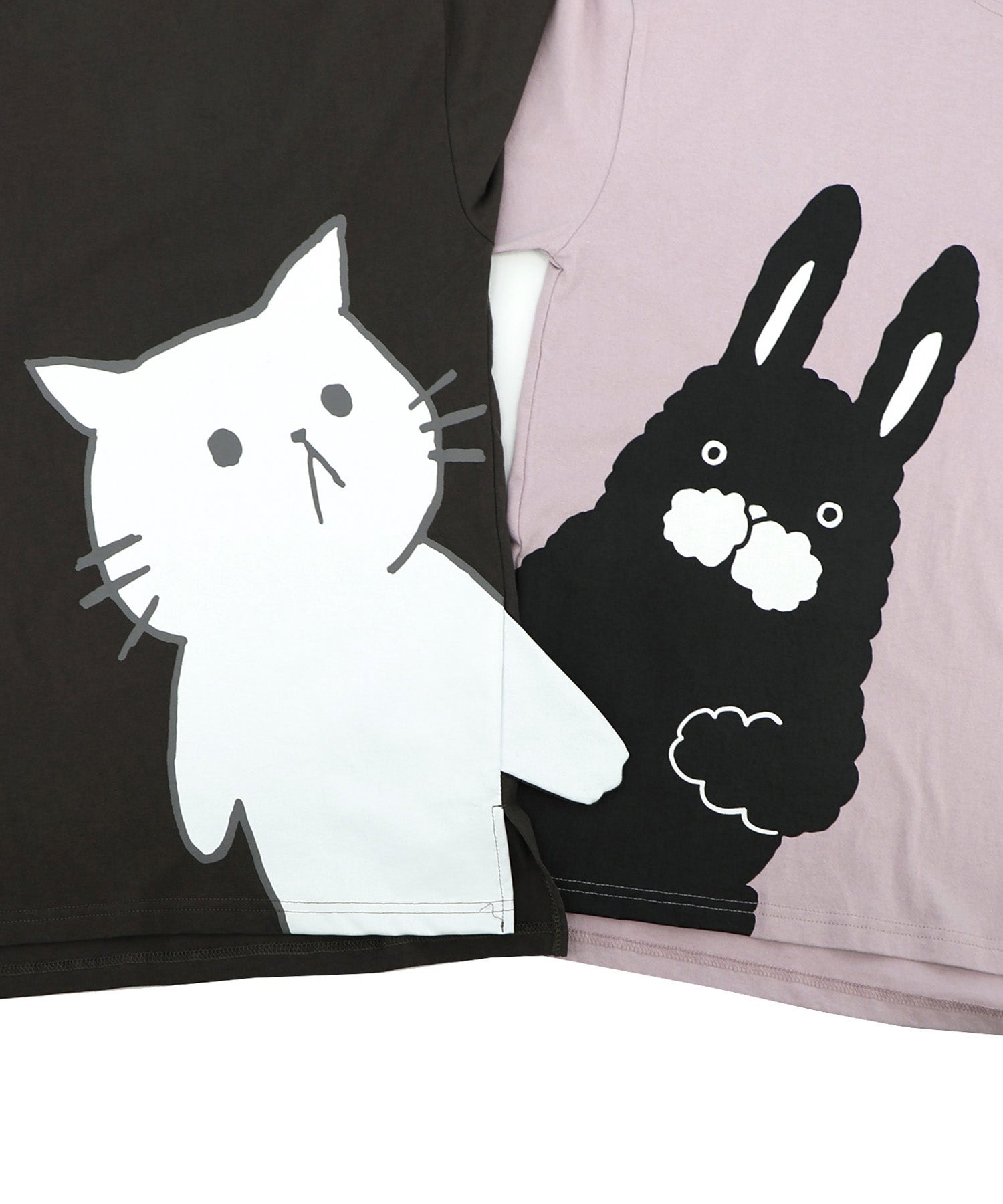 362131：おててつなぎ ネコorラビルTシャツの通販-ScoLar
