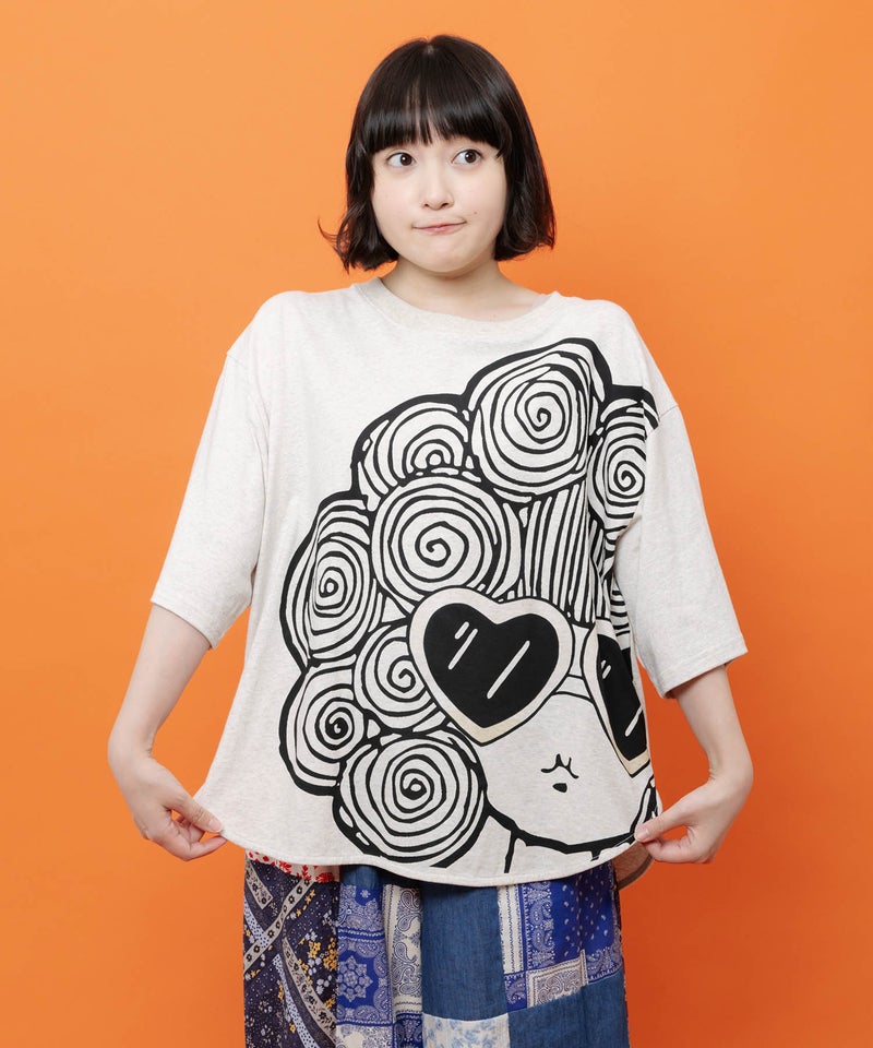 サングラススカラーちゃん UVプリントTシャツ-2