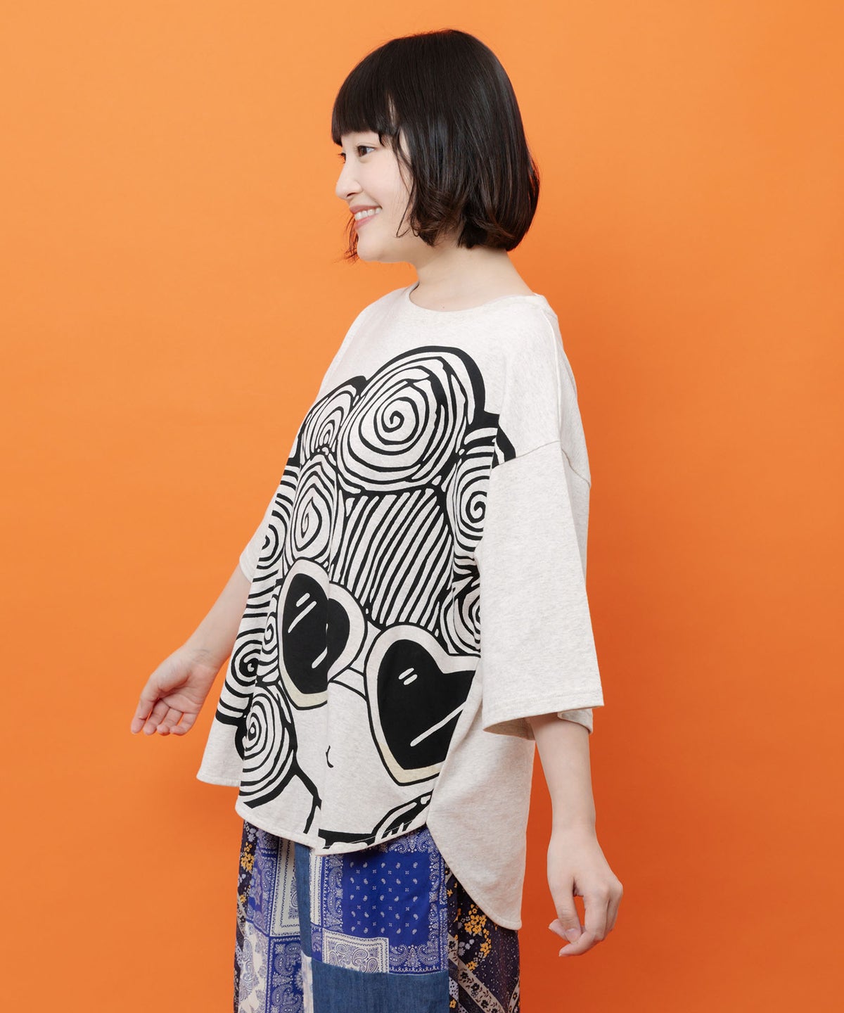 サングラススカラーちゃん UVプリントTシャツ-4