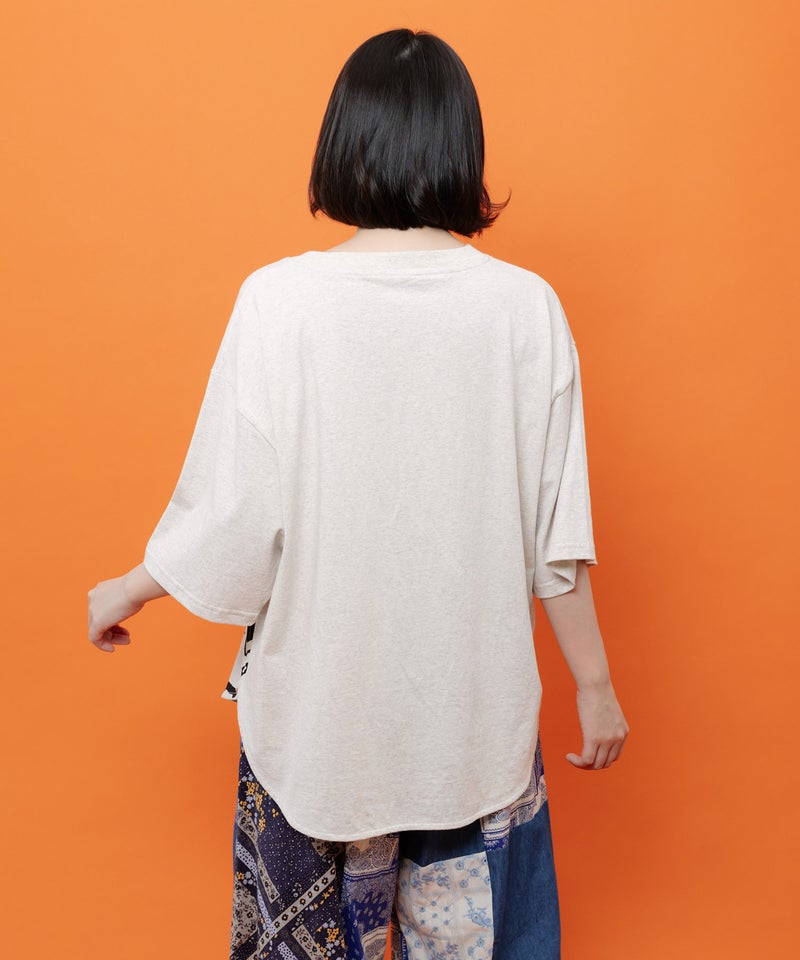 サングラススカラーちゃん UVプリントTシャツ-5