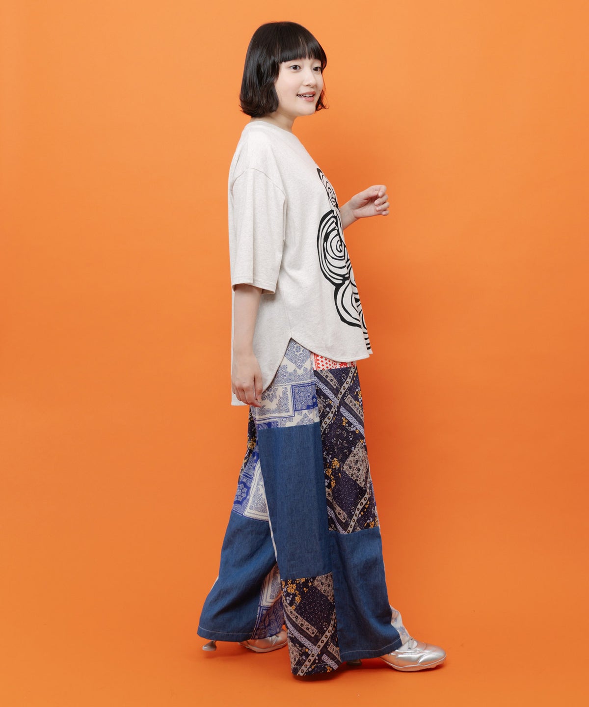 サングラススカラーちゃん UVプリントTシャツ-6