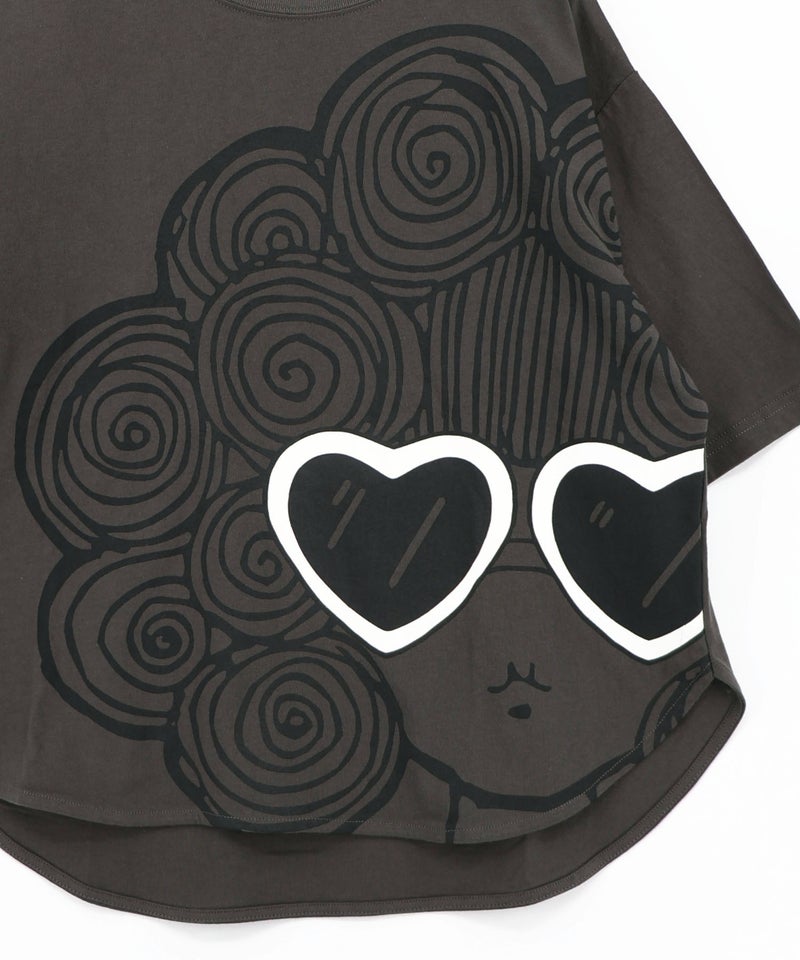 サングラススカラーちゃん UVプリントTシャツ-12