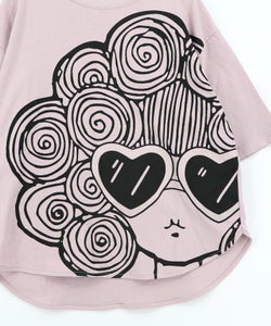 サングラススカラーちゃん UVプリントTシャツ-14
