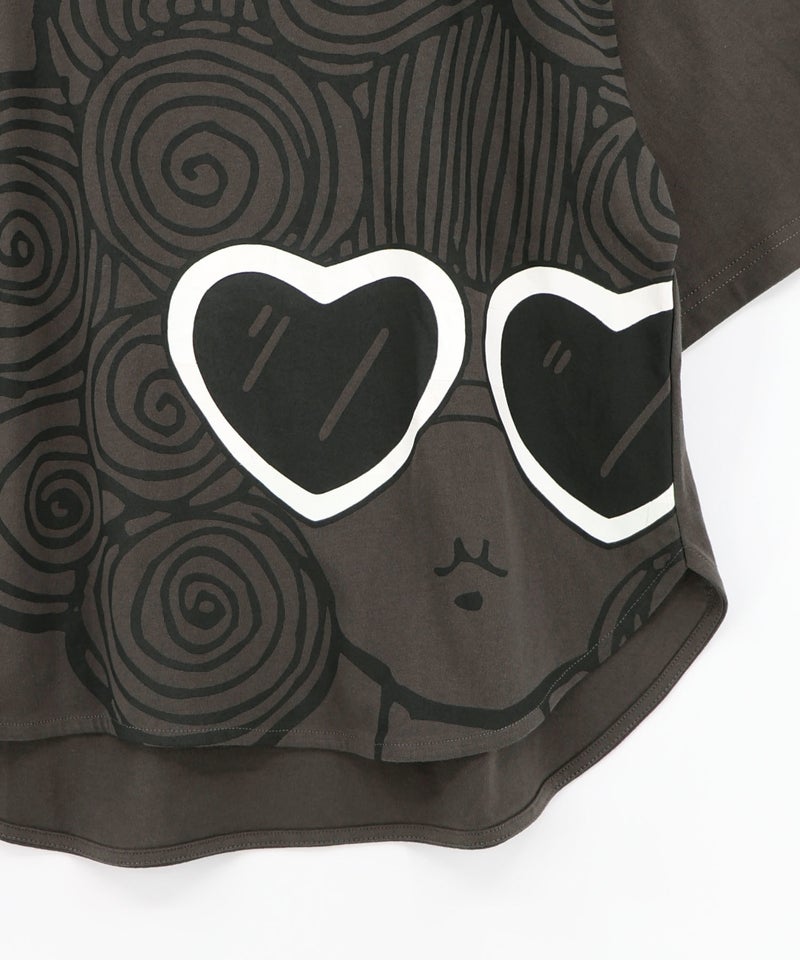 サングラススカラーちゃん UVプリントTシャツ-17