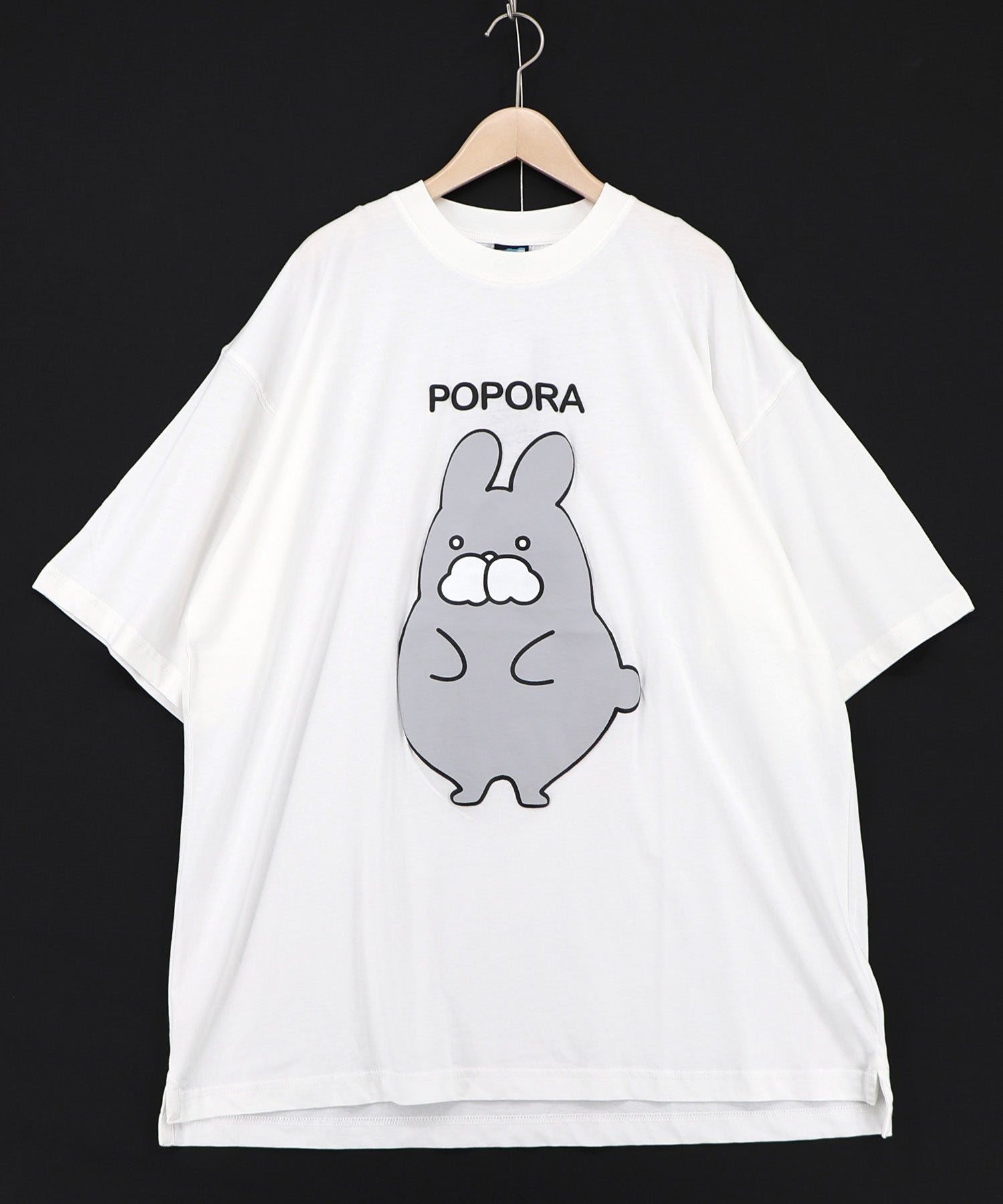 362129：ポンポン ポポラ柄Tシャツの通販-ScoLar