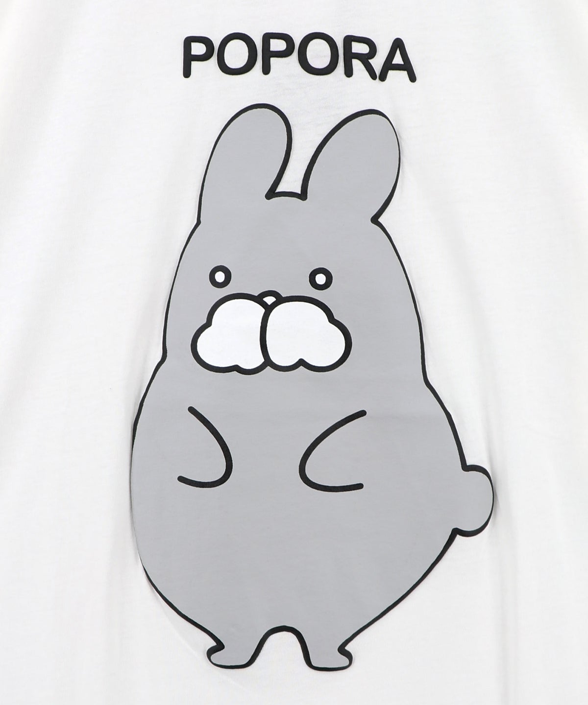 ポンポン ポポラ柄Tシャツ-10