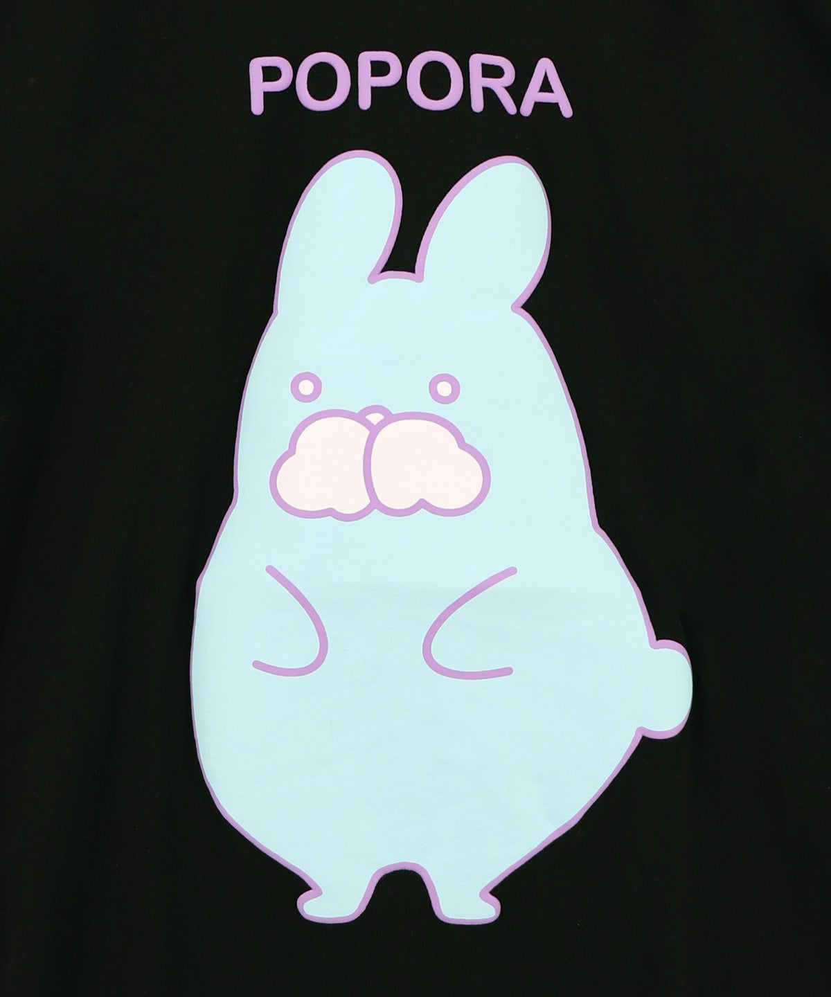ポンポン ポポラ柄Tシャツ-12