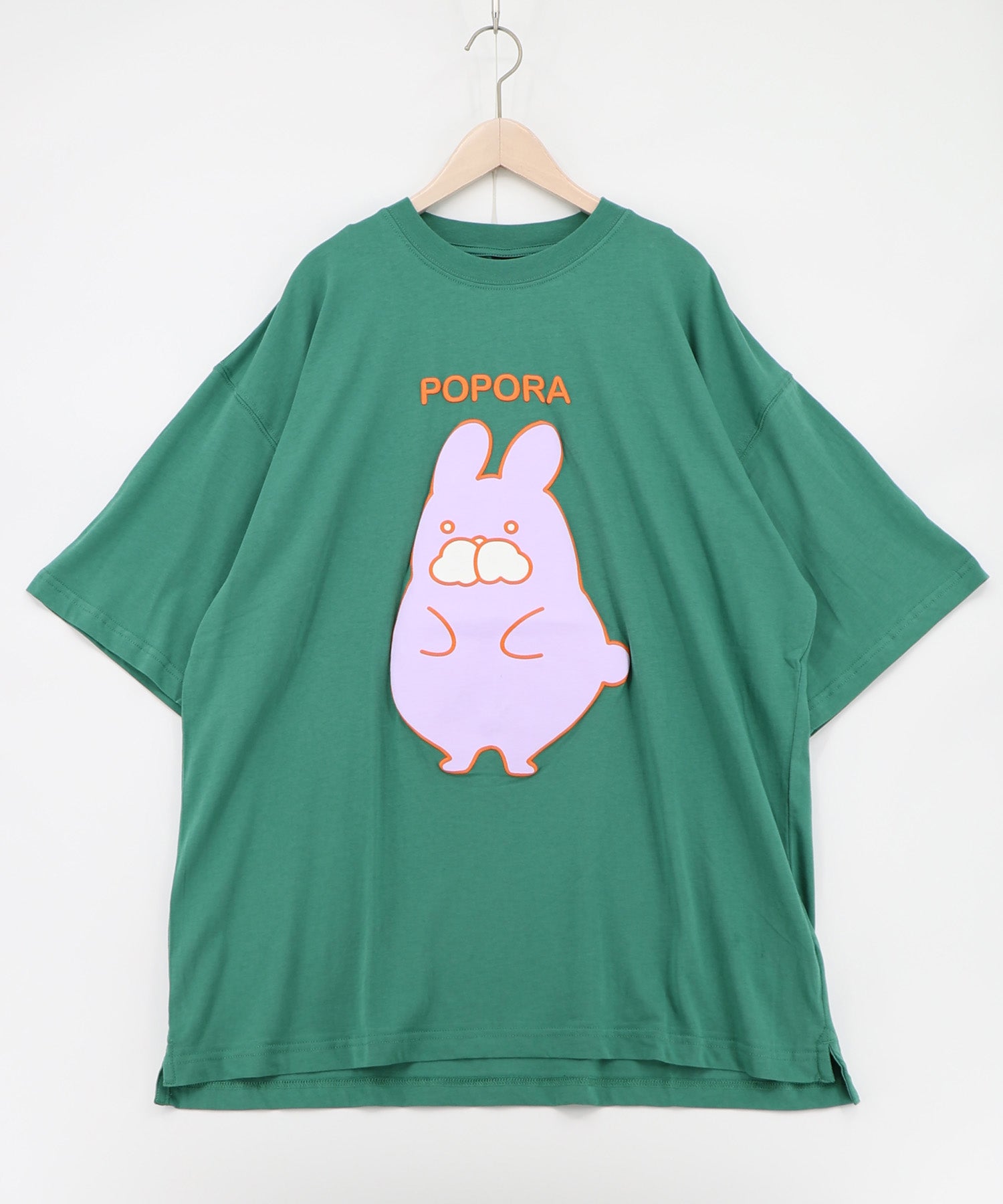 362129：ポンポン ポポラ柄Tシャツの通販-ScoLar
