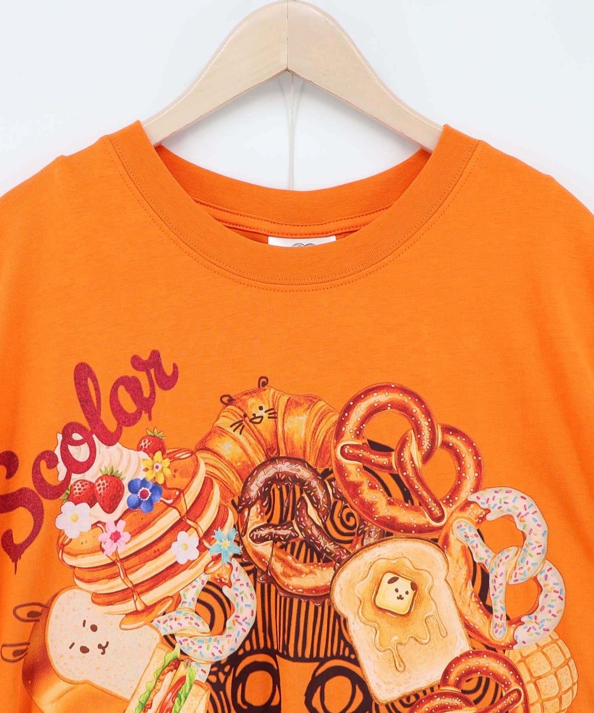 スカラーちゃんベーカリー柄Tシャツ-15