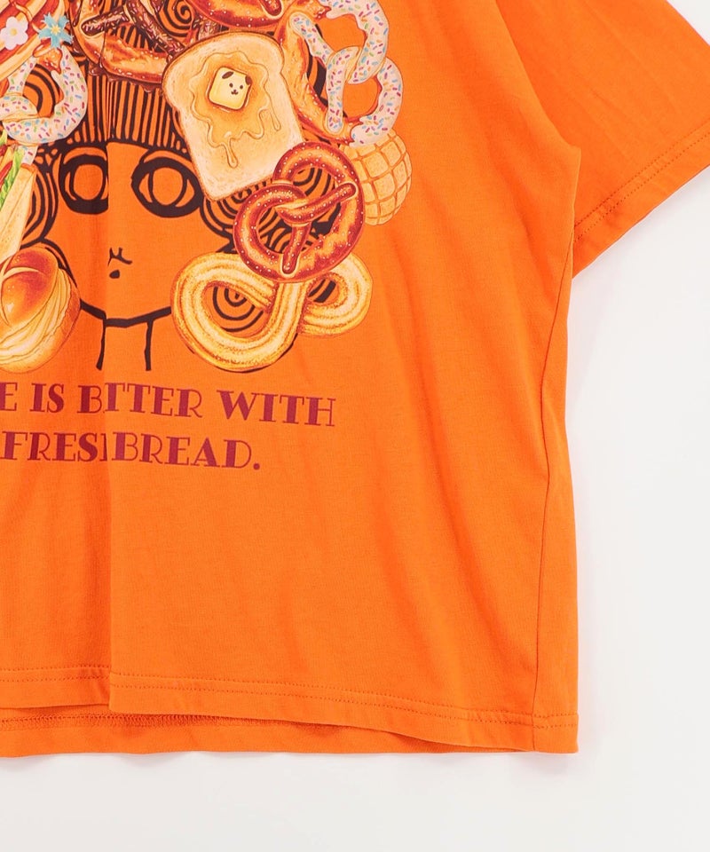 スカラーちゃんベーカリー柄Tシャツ-17