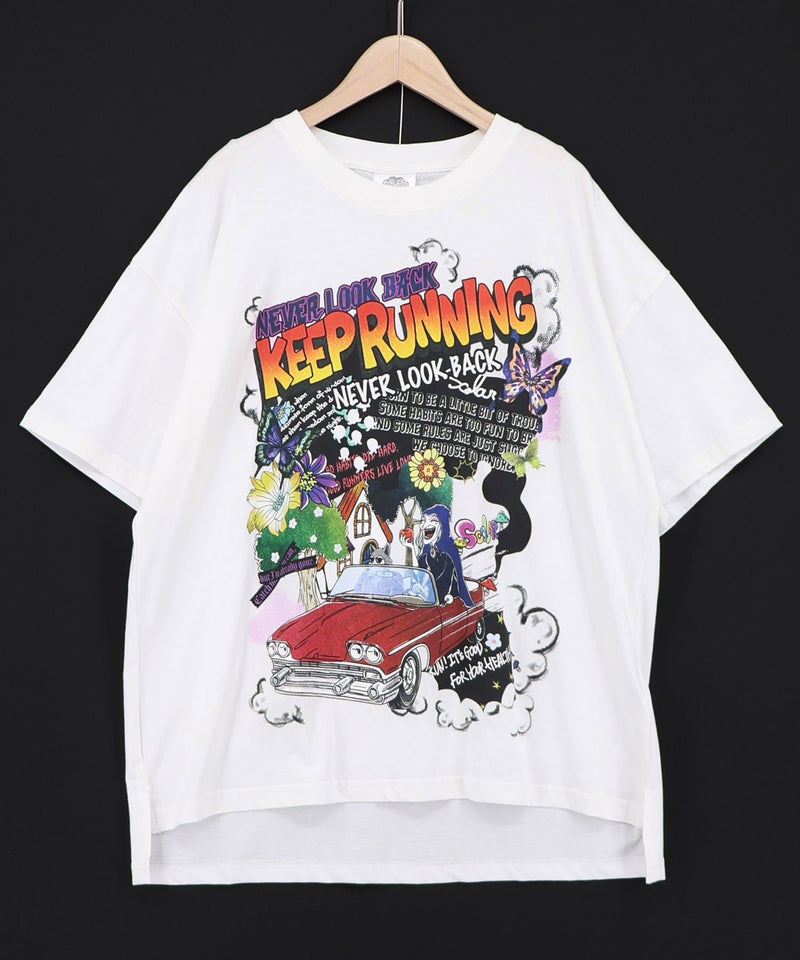 ダークメルヘン柄Tシャツ-11