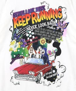 ダークメルヘン柄Tシャツ-13
