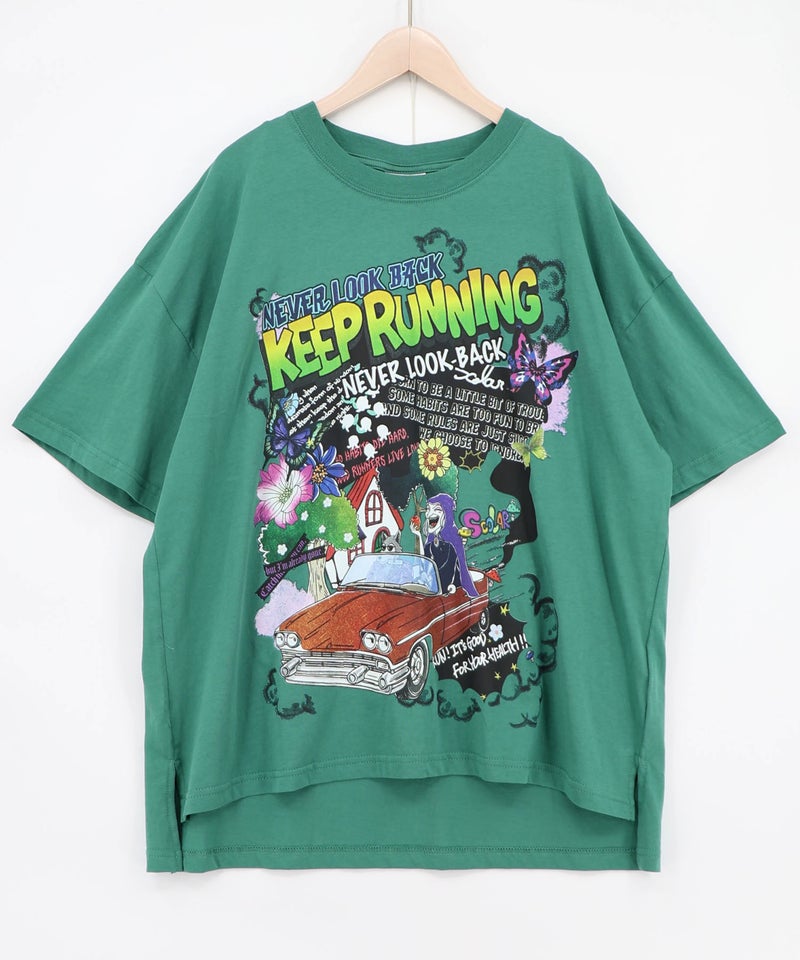 ダークメルヘン柄Tシャツ-20
