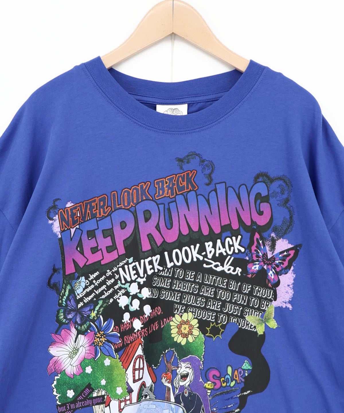 ダークメルヘン柄Tシャツ-23