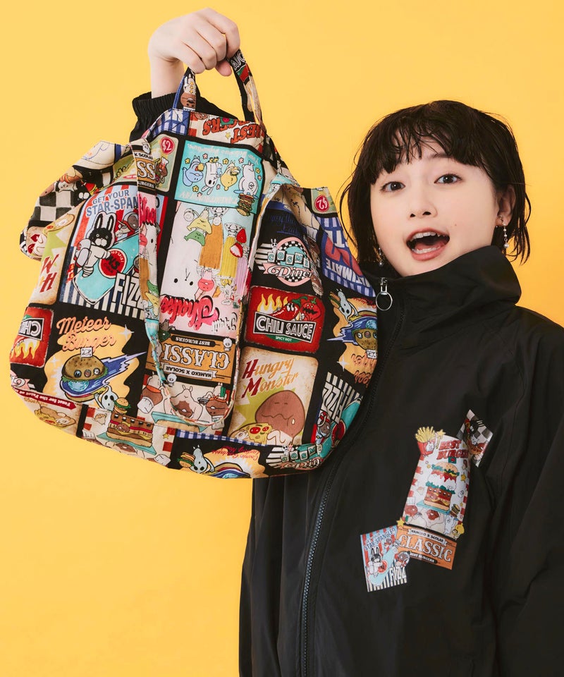 なめこ×ScoLar クラシックダイナー 2wayバッグ-1