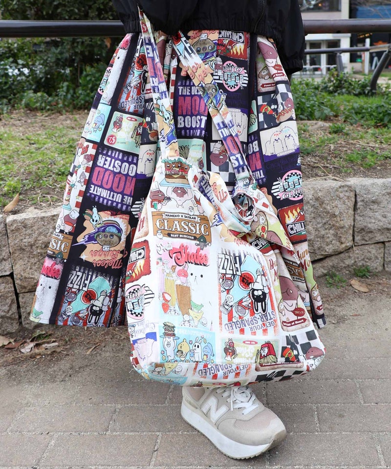 なめこ×ScoLar クラシックダイナー 2wayバッグ-5