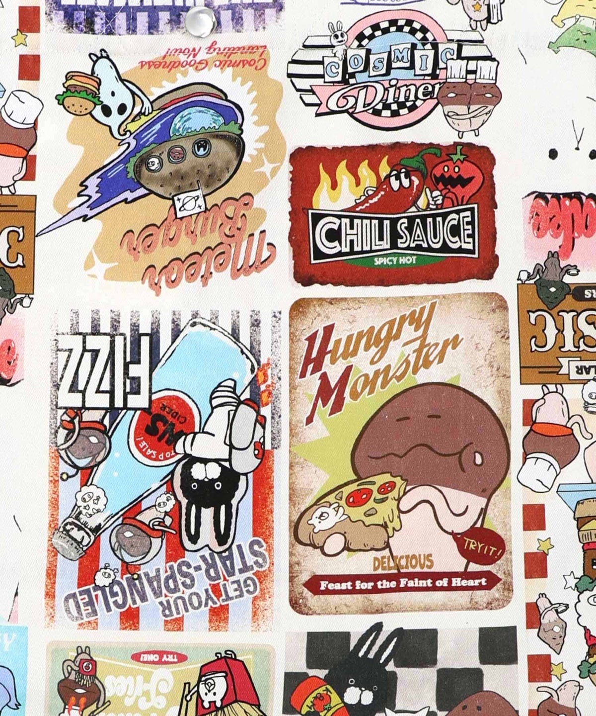 なめこ×ScoLar クラシックダイナー 2wayバッグ-10
