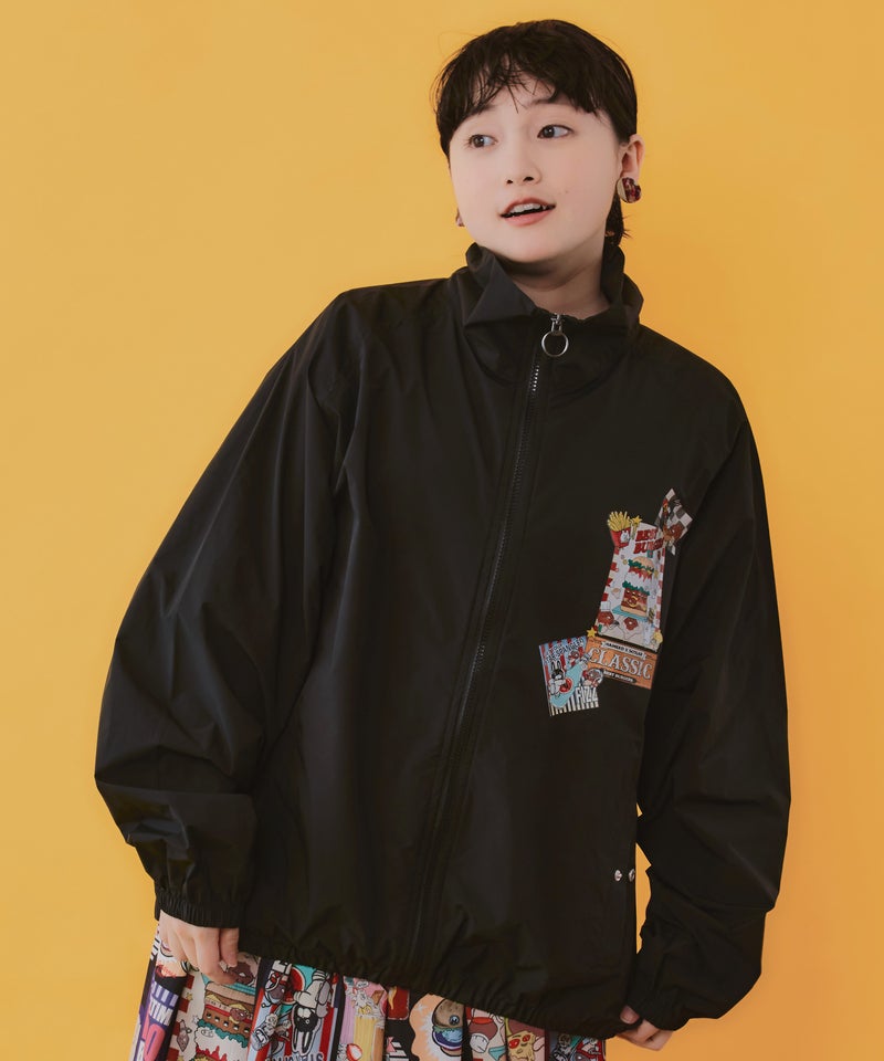 なめこ×ScoLar クラシックダイナー パッカブルブルゾン-1