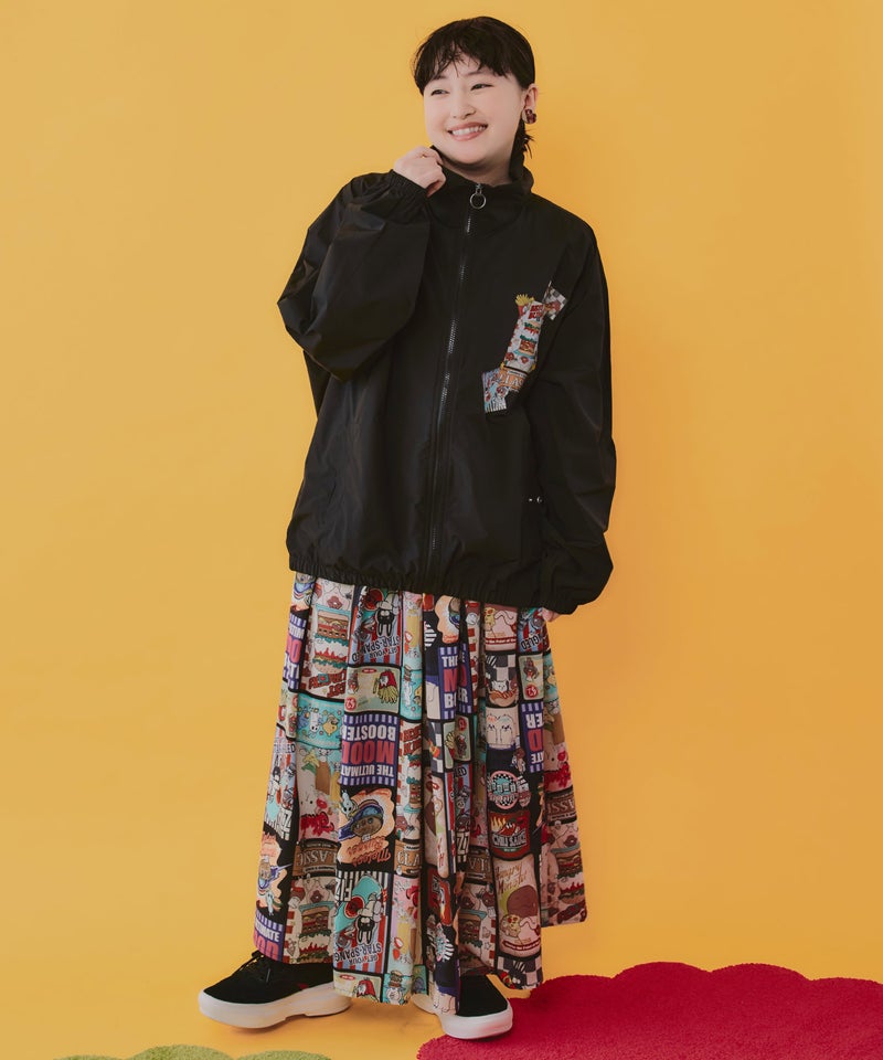 なめこ×ScoLar クラシックダイナー パッカブルブルゾン-2